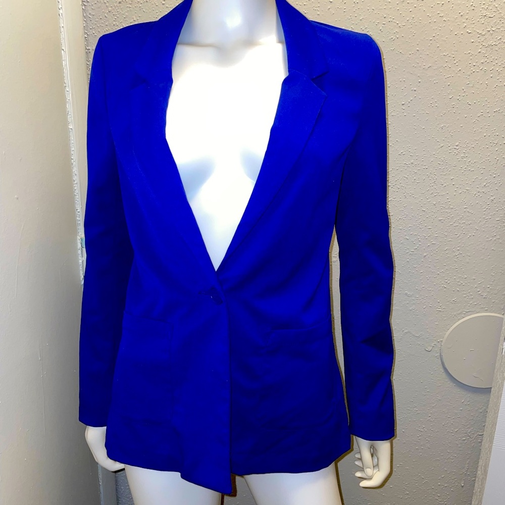 Royal blue blazer